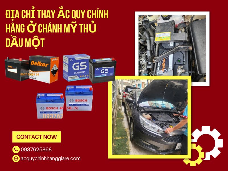 Tại sao nên chọn thay ắc quy chánh mỹ thủ dầu một