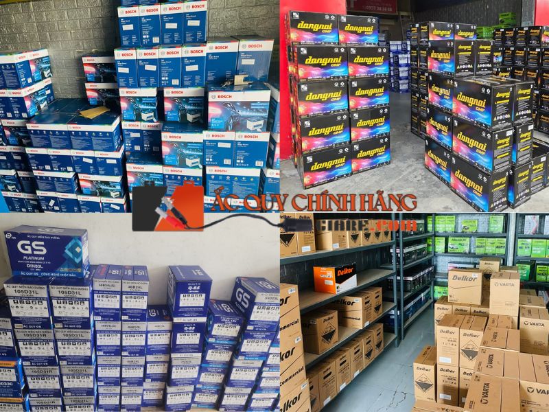 các sản phẩm bình ắc quy ở bình dương